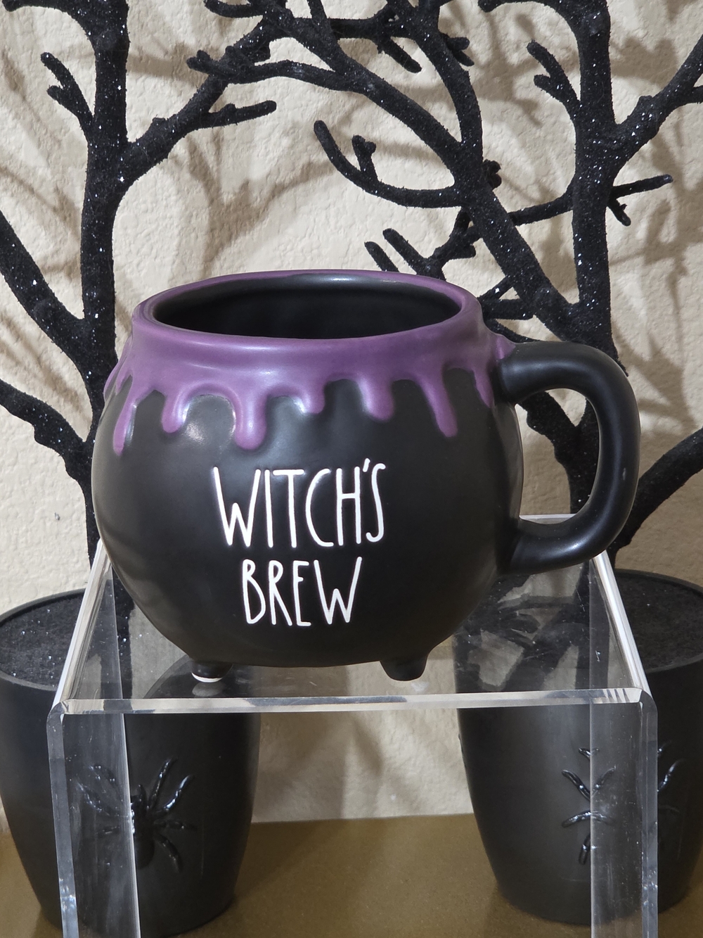 Rae Dunn Halloween Mug Witch's Brew Cauldron Mug